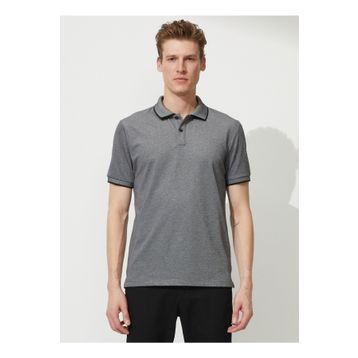 Altınyıldız Classics 4A9000000003 Polo Yaka Siyah Beyaz Erkek T Shirt