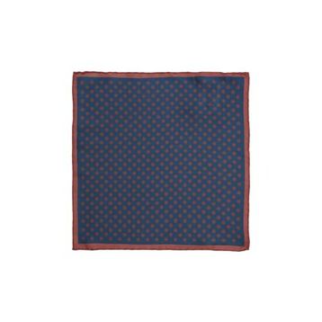 Altınyıldız Classics Desenli Lacivert-Bordo Klasik Mendil