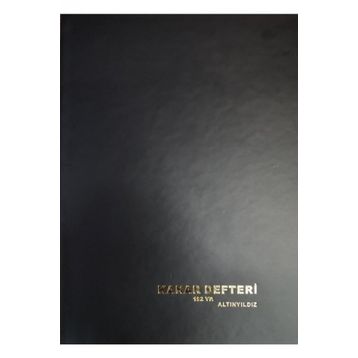 Altınyıldız KR-107 192 Yaprak Ciltli Karar Defteri