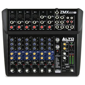 Alto Zephyr ZMX122FX 8 Kanal Analog Mikser