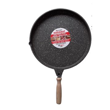 Altunay Hamarat 35 CM Derin Döküm Granit Izgara Tavası