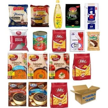 Altunoğlu 17 Parça Ramazan Paketi Kumanya Yardım Erzak Kolisi