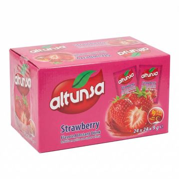Altunsa 24x9 gr Çilek Ananas Kokteyl Toz İçecek