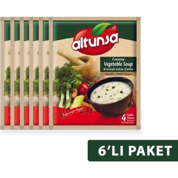 Altunsa 60 gr Kremalı Sebze Hazır Çorba (6 adet)