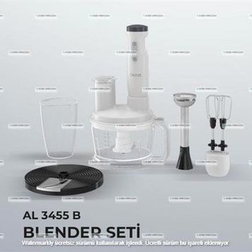 Altus Al 3455 B 1500 W Beyaz Blender Set