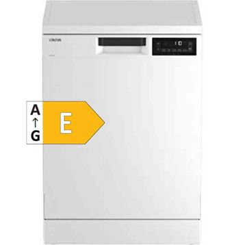 Altus AL 445 NX Beyaz 5 Programlı Bulaşık Makinesi