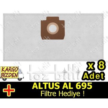 Altus AL 695 10 Adet Toz Torbası