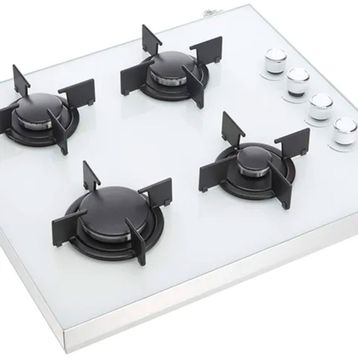 Altus AL89GWD 4 Gözlü Gazlı Cam Yüzeyli Set Üstü Ocak Beyaz