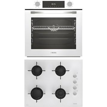 Altus ALA 322 W - 159 DW Beyaz 2'li Ankastre Set