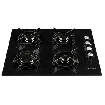 Alveus GLS 640-İBER Siyah 2'li Ankastre Set