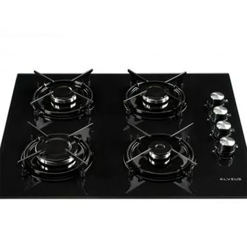 Alveus GLS-640 Siyah Set Üstü Ocak
