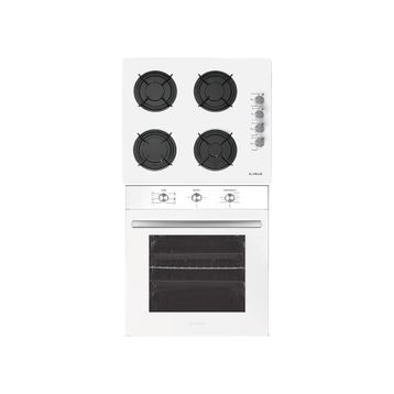 Alveus GLS640B -MFA614B Sofya 2'li Beyaz Ankastre Set