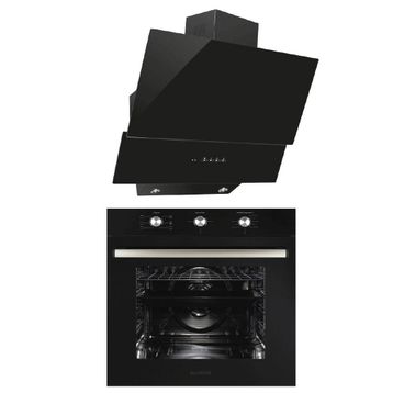 Alveus İnci MFA 614 - MOD 3000 2'li Siyah Ankastre Set