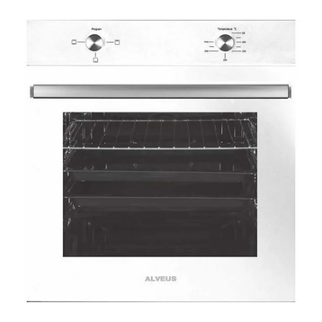 Alveus MFA 604M BL 3 Programlı Beyaz Ankastre Fırın