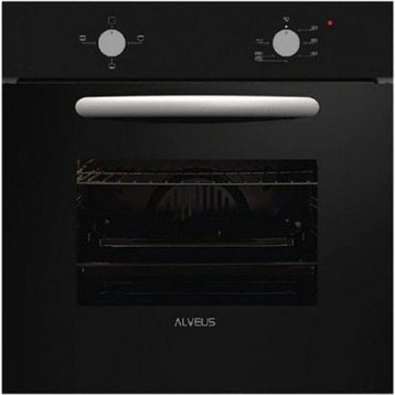 Alveus Mfa 604M BL 3 Programlı Siyah Ankastre Fırın