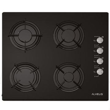 Alveus MOD3000 - GLS640 - MFA627 Siyah 3'lü Ankastre Set