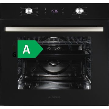Alveus Vitro 641 - MFA 627 Siyah 2'li Ankastre Set