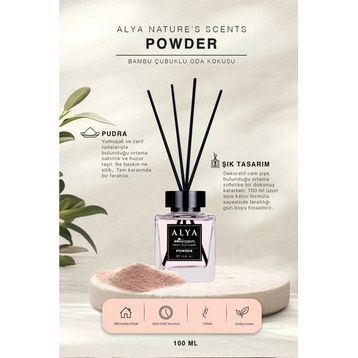 Alya 100 ml Nature's Scents Powder Bambu Çubuklu Oda Kokusu