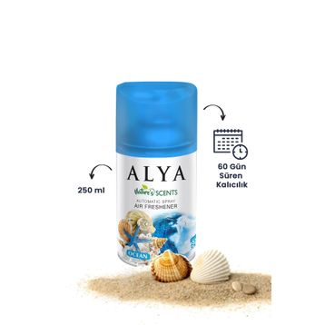 Alya 250 ml Nature's Scents Oceann Oda Kokusu Yedek Makine Spreyi
