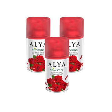 Alya 250 ml Nature's Scents Rose- Gül Oda Kokusu Yedek Makine Spreyi