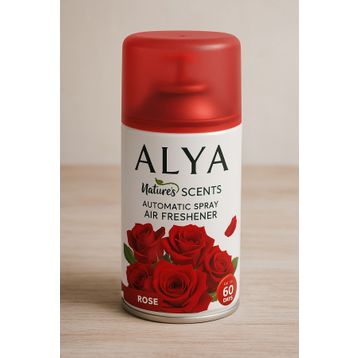 Alya 250 ml Nature's Scents Rose- Gül Oda Kokusu Yedek Makine Spreyi