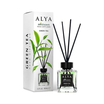 Alya Nature's 100 ml Scents Green Tea Bambu Çubuklu Oda Kokusu