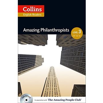Amazing Philanthropists +CD A.People Readers 3 B1 - Jane Rollason