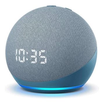 Amazon Echo Dot 4.Nesil Saat ve Alexa Akıllı Hoparlör