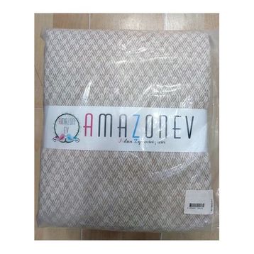 Amazon Ev Naturel Tek Kisilik Bej Krem Pike Takimi