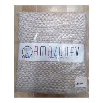 Amazon Ev Naturel Tek Kisilik Bej Krem Pike Takimi