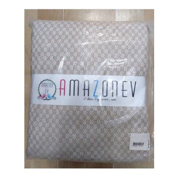 Amazon Ev Naturel Tek Kisilik Bej Krem Pike Takimi