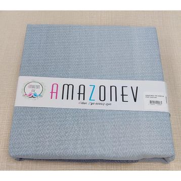 Amazon Ev Pamuk Dokuma Tek Kişilik 160x240 cm Gri Pike