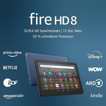 Amazon Fire HD 8 64GB 8 inç Mavi Tablet PC