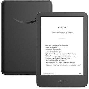 Amazon Siyah Kindle 6 inç 16 GB Reklamsız Basic 2024 E-Kitap Okuyucu