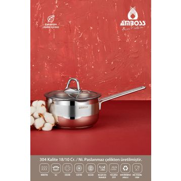 Amboss Cool 18 CM Paslanmaz Çelik Sosluk