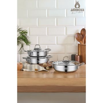 Amboss Saphire 6 Parça Sahan Seti