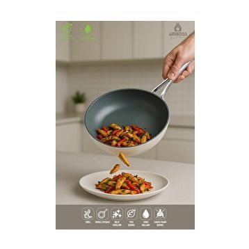 Amboss Sera Nova Beyaz 28 cm Seramik Tava