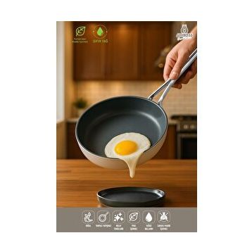 Amboss Sera Nova Beyaz 28 cm Seramik Tava