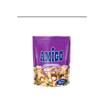 Amigo 200 gr Lüks Kabuksuz Karışık Kuruyemiş