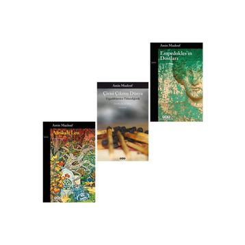 Amin Maalouf 4 Kitap Set Semerkant- Afrikalı Leo - Doğunun Limanları - Empedoklesin Dostları