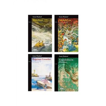 Amin Maalouf 4 Kitap Set Semerkant- Afrikalı Leo - Doğunun Limanları - Empedoklesin Dostları