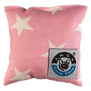 Amon Catnipli Pembe Yıldız Yastık
