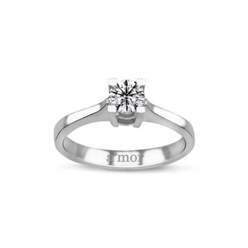 Amor TRYZ28009F028 0.28 Karat Tektaş Pırlanta Yüzük