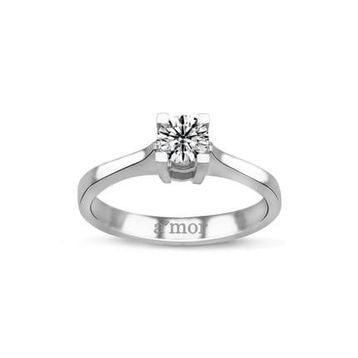 Amor TRYZ28009F028 0.28 Karat Tektaş Pırlanta Yüzük