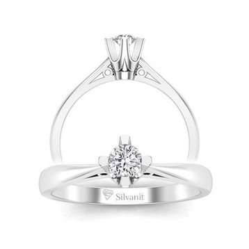 Amor TRYZ28009F028 0.28 Karat Tektaş Pırlanta Yüzük