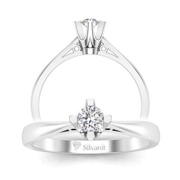 Amor TRYZ28009F028 0.28 Karat Tektaş Pırlanta Yüzük