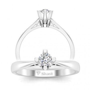 Amor TRYZ28009F028 0.28 Karat Tektaş Pırlanta Yüzük