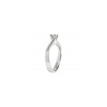Amor TRYZ33001F033 0.33 Karat Tektaş Pırlanta Yüzük