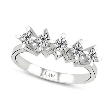 Amor TRYZ5009SF035 0.35 Karat Beştaş Pırlanta Yüzük