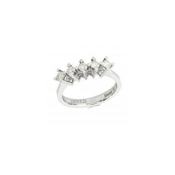Amor TRYZ5657F045 0.45 Karat Beştaş Pırlanta Yüzük